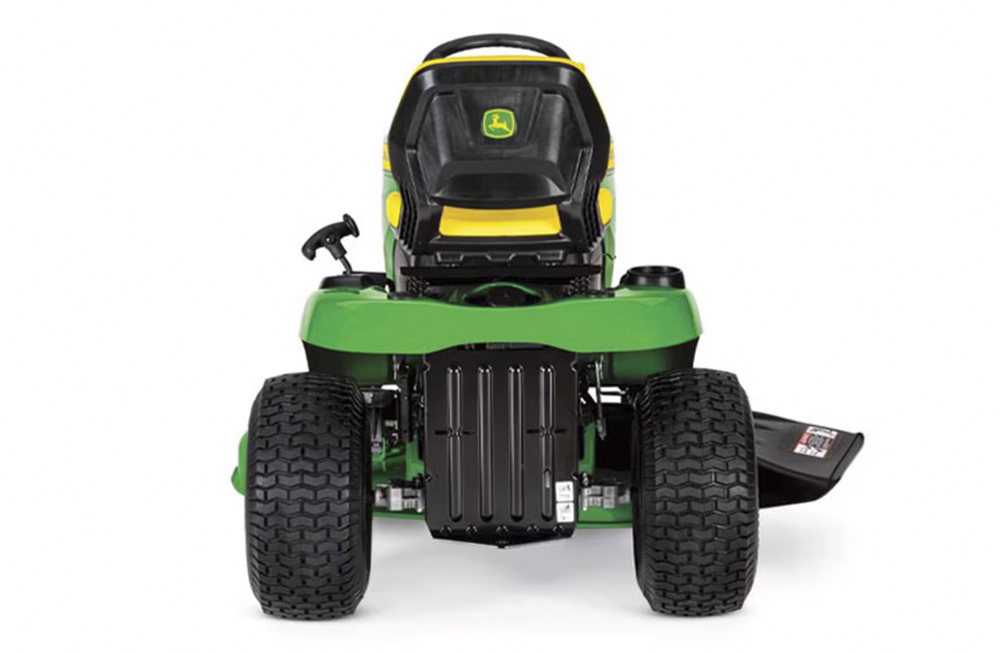 S110 John Deere Mower Rear View S110 John Deere Mower Rear View