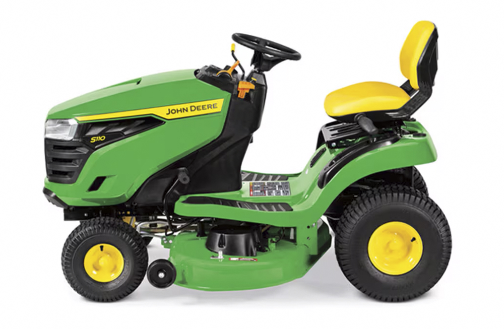 S110 John Deere Mower Side View S110 John Deere Mower Side