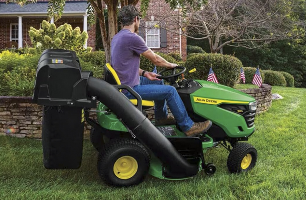 S110 Man Mowing S110 Man Mowing